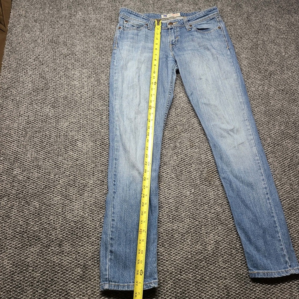 Vintage Levi's Jeans Womens 9 M Demi Curve Batman Tag Straight Leg Stone Wash - Picture 4 of 16